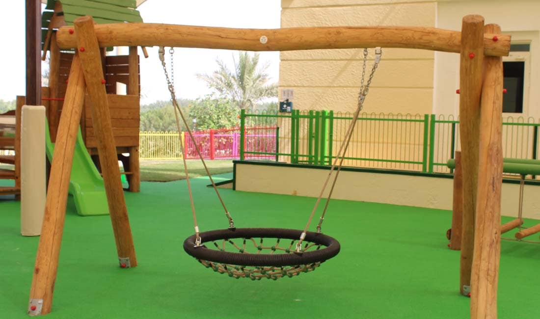 Natural Wood Play Equipment | Playground Equipment UAE
