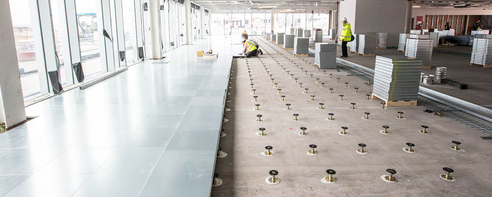 Raised Floor Supplier In Dubai Uae, Raised Floor Tiles Cutting Machine
