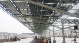solar carport structure dubai