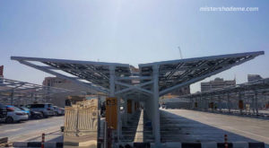 solar carport structure uae