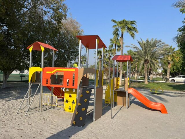 Playground Equipment Installation in UAE Parks