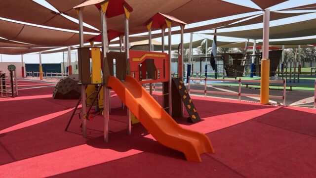 Mister Shade Play Area Construction and Installation