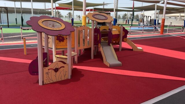 Mister Shade Quali-Cité Playground Equipment Installation