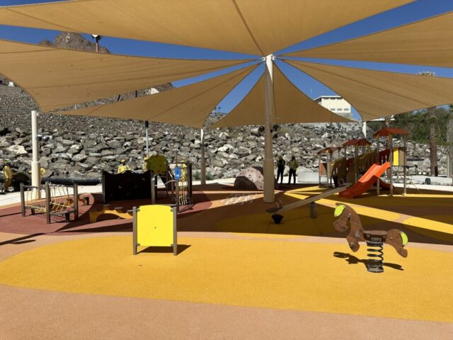 Mister Shade Public Park Play Equipment Installation