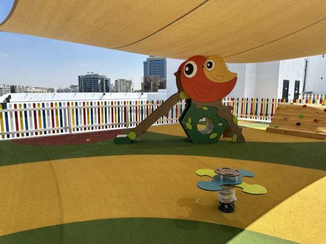 Mister Shade Outdoor Play Area Installation UAE